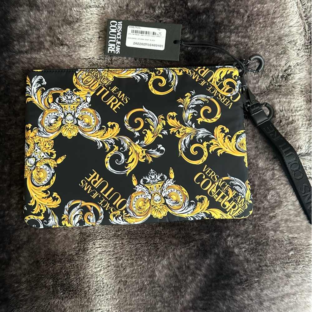Versace Baroque Zippered Pouch - Picture 5 of 8